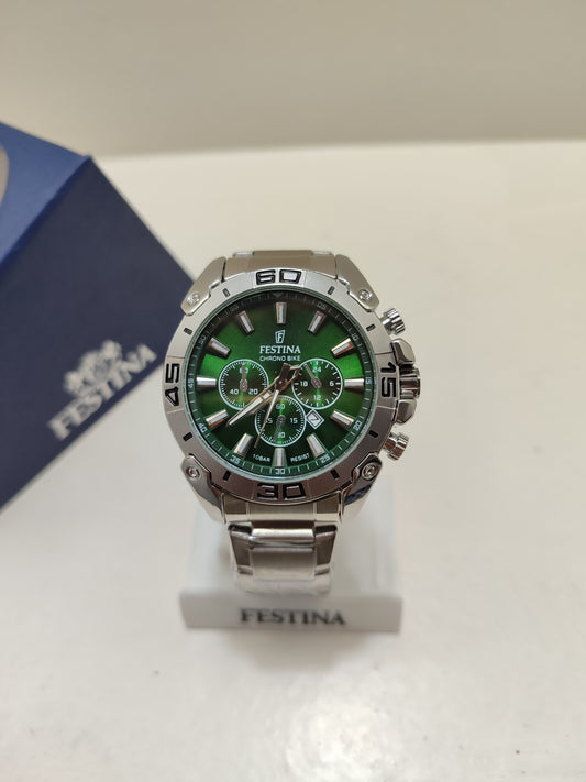 Festina Dateur Chrono Bike B4815 green